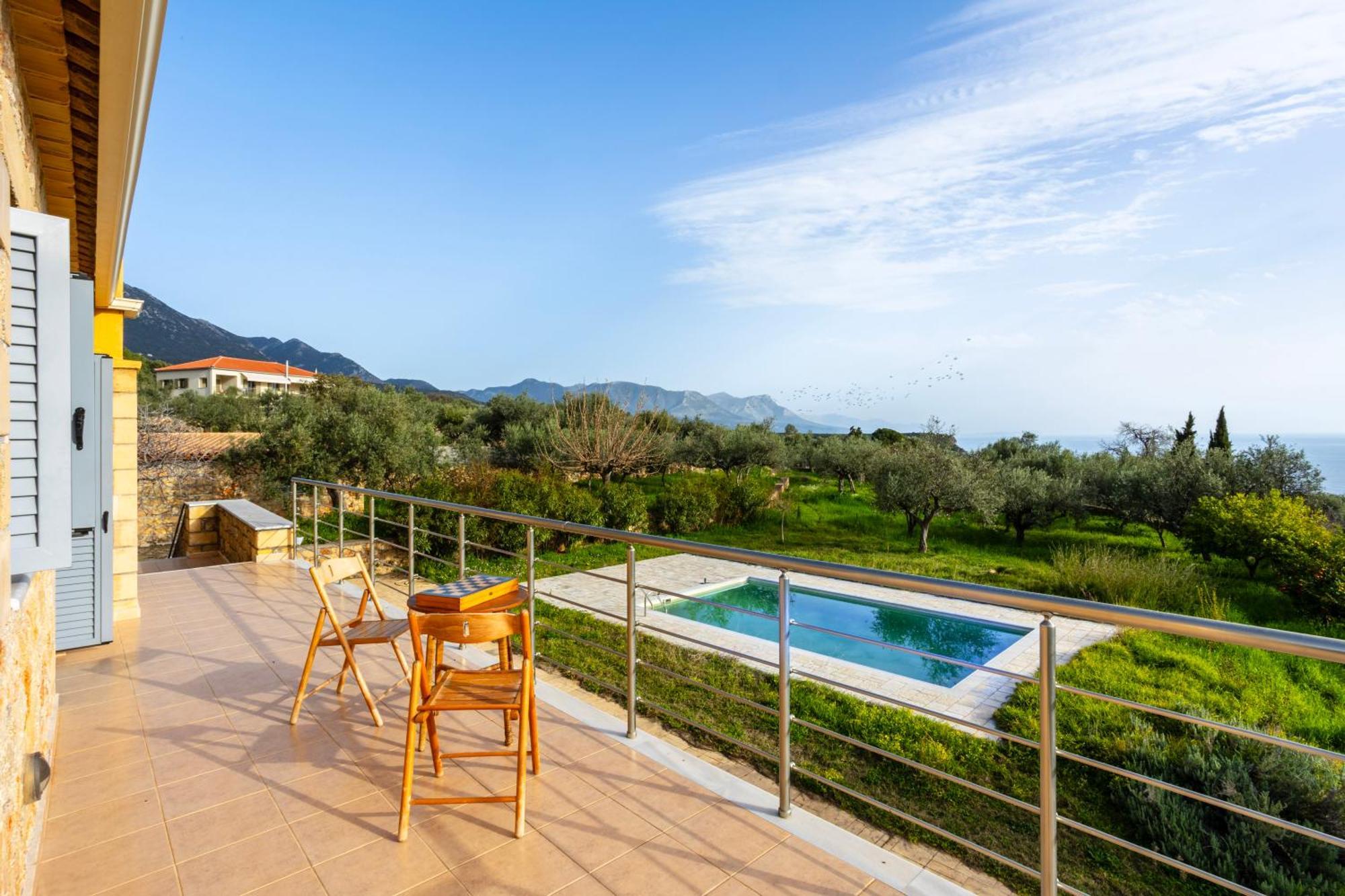 Villa Eleni - Private Pool Bliss Near Kardamili Proástion Dış mekan fotoğraf