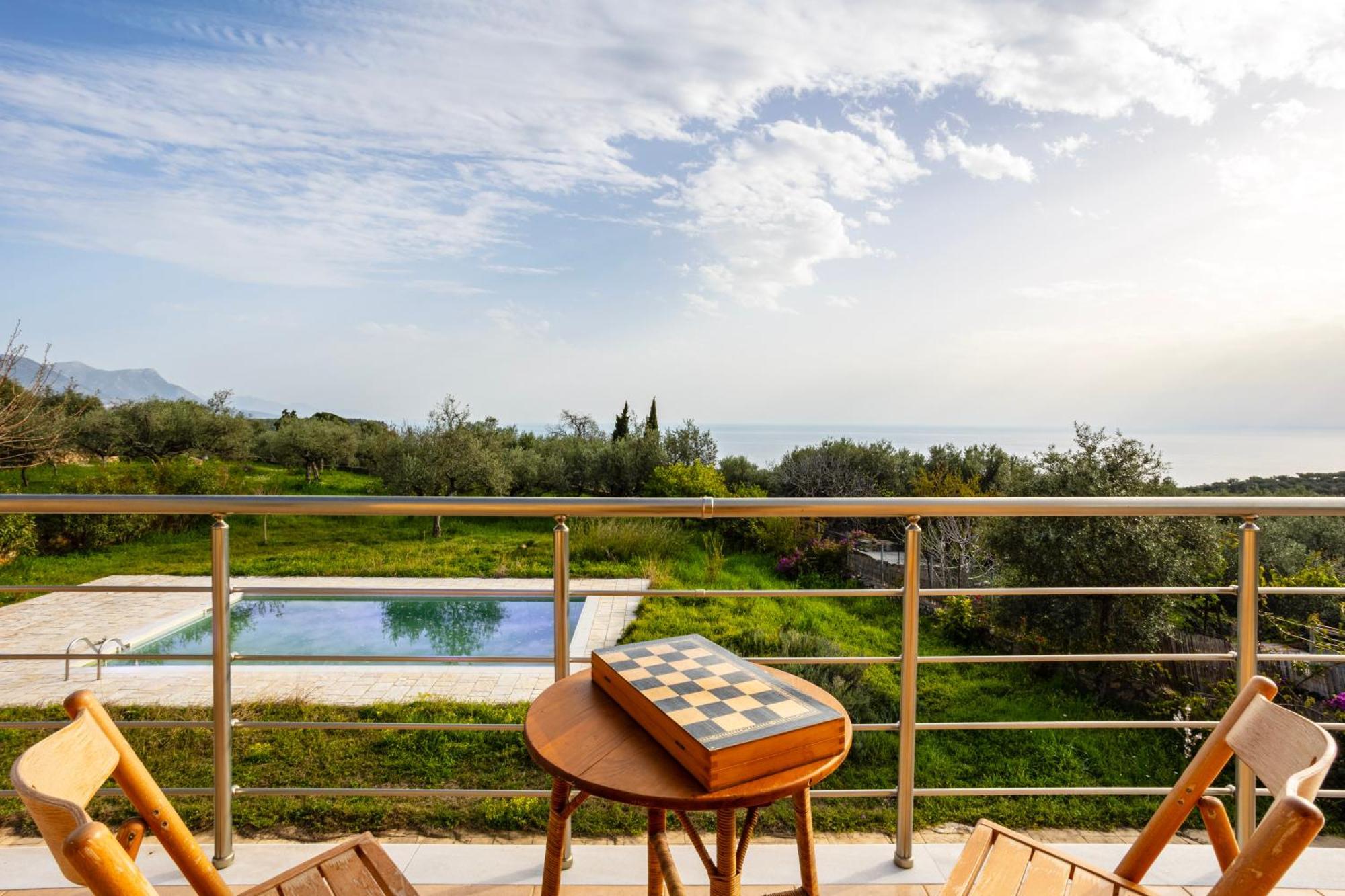 Villa Eleni - Private Pool Bliss Near Kardamili Proástion Dış mekan fotoğraf